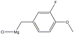 3-FLUORO-4-METHOXYBENZYLMAGNESIUM CHLORIDE Struktur