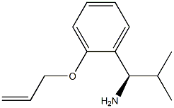 (1R)-2-METHYL-1-(2-PROP-2-ENYLOXYPHENYL)PROPYLAMINE Struktur