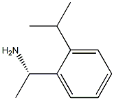 (1S)-1-[2-(METHYLETHYL)PHENYL]ETHYLAMINE Struktur