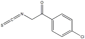 1-(4-CHLOROPHENYL)-2-ISOTHIOCYANATOETHANONE Struktur