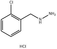 2-CHLORO-BENZYL-HYDRAZINE DIHYDROCHLORIDE Struktur