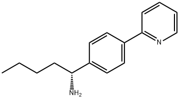 (1R)-1-(4-(2-PYRIDYL)PHENYL)PENTYLAMINE Struktur