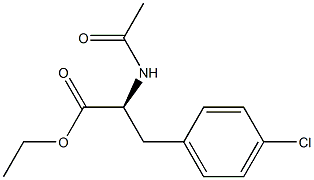 AC-DL-PHE(4-CL)-OET Struktur