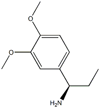 (1R)-1-(3,4-DIMETHOXYPHENYL)PROPYLAMINE Struktur