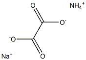 AMMONIUM SODIUM OXALATE Struktur