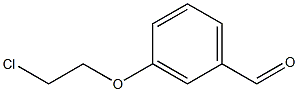 3-(2-CHLOROETHOXY)BENZALDEHYDE Struktur