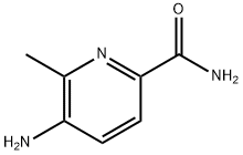 5-AMINO-6-METHYLPYRIDINE-2-CARBOXAMIDE Struktur