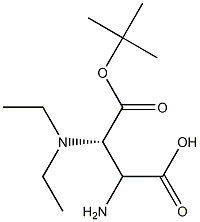 BOC-BETA-N,N-DIETHYLAMINO-L-ALA Struktur