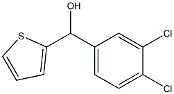 3,4-DICHLOROPHENYL-(2-THIENYL)METHANOL Struktur