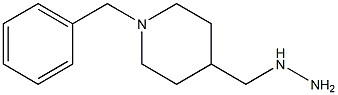 (1-BENZYL-PIPERIDIN-4-YLMETHYL)-HYDRAZINE Struktur