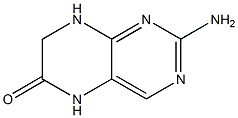 2-AMINO-7,8-DIHYDROPTERIDIN-6(5H)-ONE Struktur