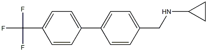 (1S)CYCLOPROPYL(4-[4-(TRIFLUOROMETHYL)PHENYL]PHENYL)METHYLAMINE Struktur