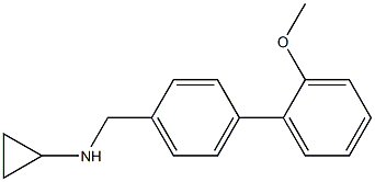 (1S)CYCLOPROPYL[4-(2-METHOXYPHENYL)PHENYL]METHYLAMINE Struktur