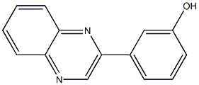 2-(3-HYDROXYPHENYL)-QUINOXALINE Struktur