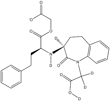 BENAZEPRILAT-D5 Struktur