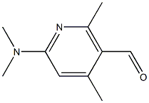 6-(DIMETHYLAMINO)-2,4-DIMETHYLNICOTINALDEHYDE Struktur