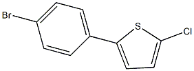 4-BROMO-(2-CHLORO-5-THIENYL)BENZENE Struktur