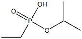 ISOPROPYL HYDROGEN ETHYLPHOSPHONATE Struktur