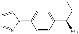 (1R)-1-(4-PYRAZOLYLPHENYL)PROPYLAMINE Struktur