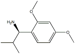 (1R)-1-(2,4-DIMETHOXYPHENYL)-2-METHYLPROPYLAMINE Struktur