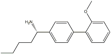 (1S)-1-[4-(2-METHOXYPHENYL)PHENYL]PENTYLAMINE Struktur