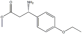 METHYL (3S)-3-AMINO-3-(4-ETHOXYPHENYL)PROPANOATE Struktur