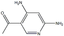 1-(4,6-DIAMINOPYRIDIN-3-YL)ETHANONE Struktur