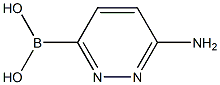 6-AMINOPYRIDAZIN-3-YL-3-BORONIC ACID Struktur