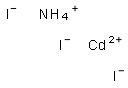 CADMIUM AMMONIUM IODIDE Struktur