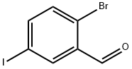 2-BROMO-5-IODOBENZALDEHYDE Struktur