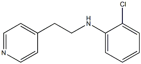 (2-CHLORO-PHENYL)-(2-PYRIDIN-4-YL-ETHYL)-AMINE Struktur