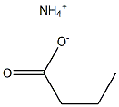 AMMONIUM BUTYRATE Struktur