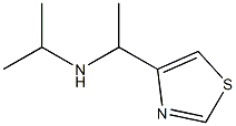 ISOPROPYL-(1-THIAZOL-4-YL-ETHYL)-AMINE Struktur