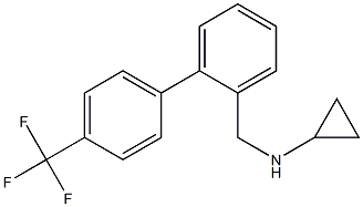 (1S)CYCLOPROPYL(2-[4-(TRIFLUOROMETHYL)PHENYL]PHENYL)METHYLAMINE Struktur