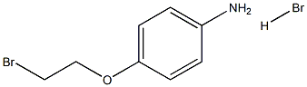 4-(2-BROMOETHOXY)BENZENAMINE HYDROBROMIDE Struktur