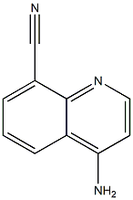 4-AMINO-8-CYANOQUINOLINE Struktur