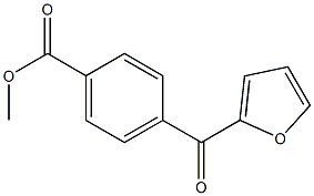 METHYL 4-(2-FUROYL)BENZOATE Struktur