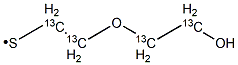 THIODIGLYCOL (13C4) Struktur