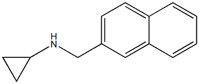 (1R)CYCLOPROPYL-2-NAPHTHYLMETHYLAMINE Struktur