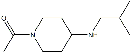 1-(4-ISOBUTYLAMINO-PIPERIDIN-1-YL)-ETHANONE Struktur