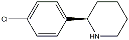 (R)-2-(4-CHLOROPHENYL)PIPERIDINE Struktur