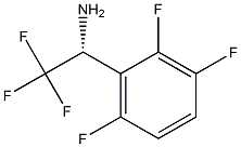 (1R)-2,2,2-TRIFLUORO-1-(2,3,6-TRIFLUOROPHENYL)ETHYLAMINE Struktur