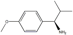 (1R)-1-(4-METHOXYPHENYL)-2-METHYLPROPYLAMINE Struktur