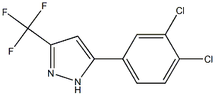 5-(3,4-DICHLOROPHENYL)-3-(TRIFLUOROMETHYL)PYRAZOLE Struktur