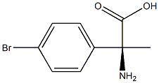 (2S)-2-AMINO-2-(4-BROMOPHENYL)PROPANOIC ACID Struktur