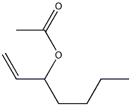 1-HEPTEN-3-OL ACETATE Struktur