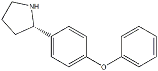 1-((2S)PYRROLIDIN-2-YL)-4-PHENOXYBENZENE Struktur