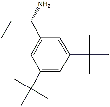 (1S)-1-[3,5-BIS(TERT-BUTYL)PHENYL]PROPYLAMINE Struktur