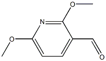 2,6-DIMETHOXY-3-FORMYLPYRIDINE Struktur