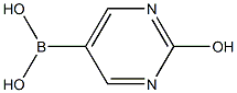 2-HYDROXYPYRIMIDINE-5-BORONIC ACID Struktur